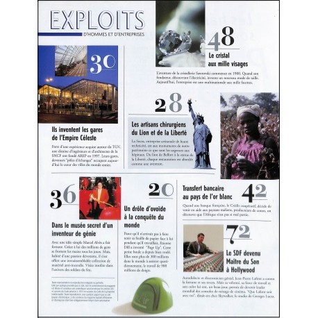 EXPLOITS d'homme et d'entreprise |Premier Numéro