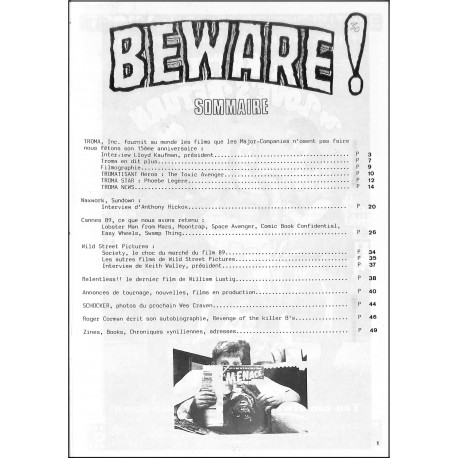 BEWARE |Premier Numéro