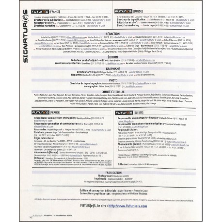 FUTUR(E)S |Premier Numéro