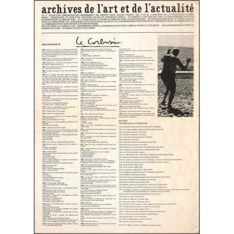 LE CORBUSIER |Premier Numéro