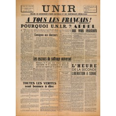 UNIR |Premier Numéro