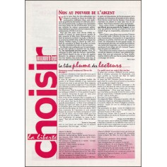 Choisir la liberté |Premier Numéro 2