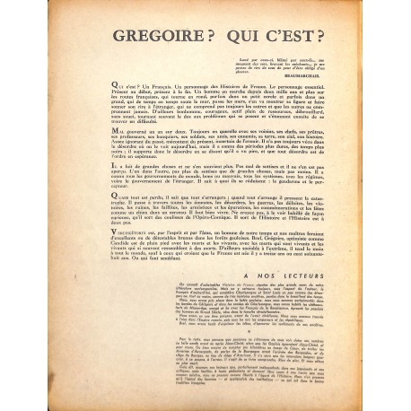 GREGOIRE |Premier Numéro