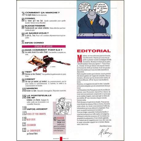 Budgets FAMILLE |Premier Numéro