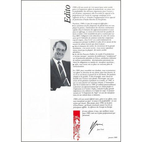 L'empreinte DU TIGRE |Premier Numéro