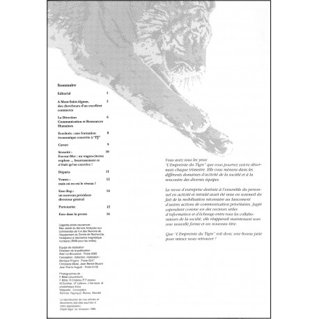 L'empreinte DU TIGRE |Premier Numéro