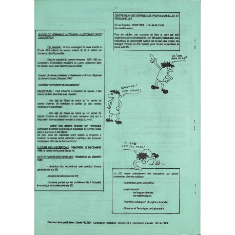 ITINERAIRES |Premier Numéro