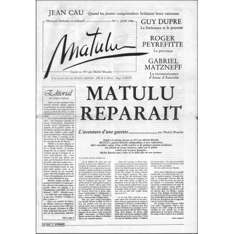 Matulu |Premier Numéro