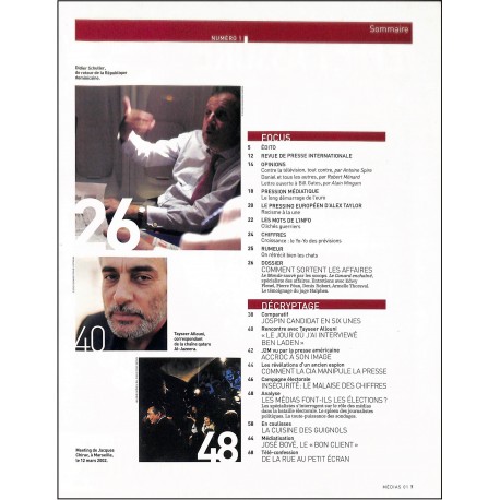 MÉDIAS |Premier Numéro