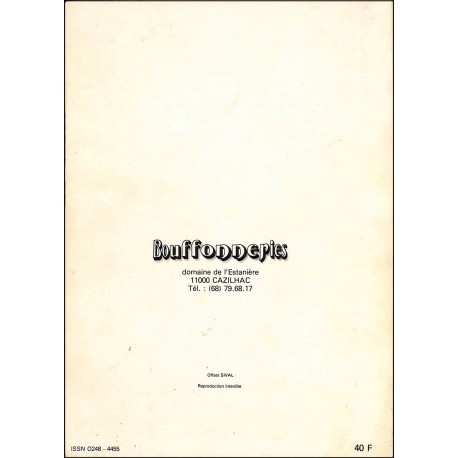 BOUFFONNERIES |Premier Numéro