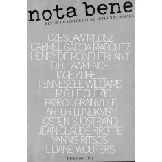 nota bene |Premier Numéro