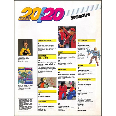 20 SUR 20 Magazine |Premier Numéro