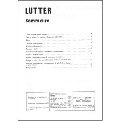 LUTTER |Premier Numéro 2