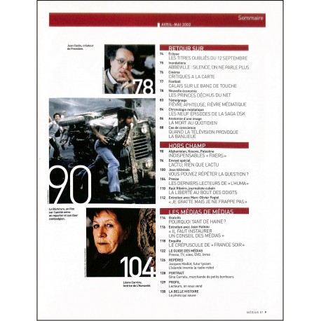 MÉDIAS |Premier Numéro