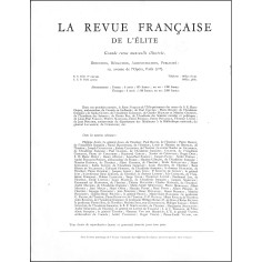 La Revue Française de l'élite |Premier Numéro 2