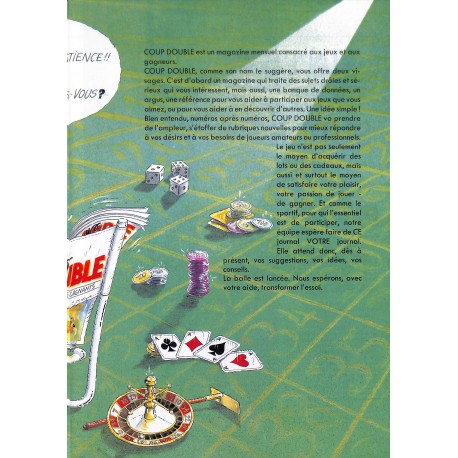 COUP DOUBLE |Premier Numéro