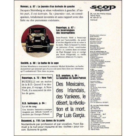 SCOP Magazine |Premier Numéro