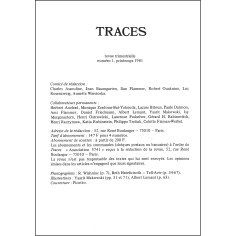 TRACES |Premier Numéro 2