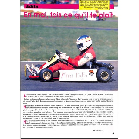 Kart news la passion |Premier Numéro