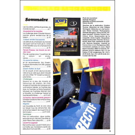 Kart news la passion |Premier Numéro