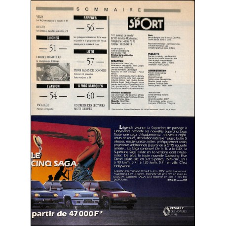 LE SPORT |Premier Numéro