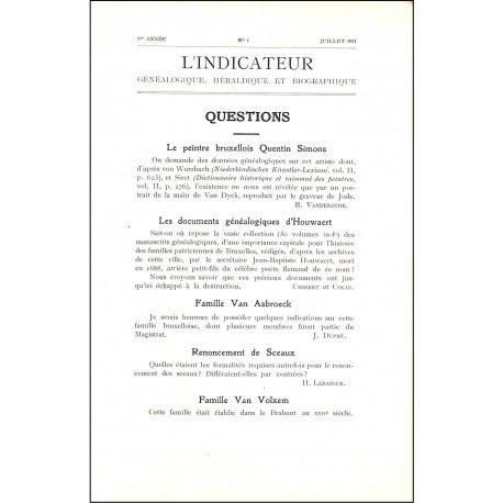 L'INDICATEUR |Premier Numéro