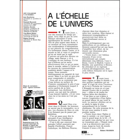 30 JOURS |Premier Numéro