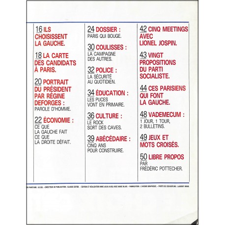 16 MARS MAGAZINE |Premier Numéro