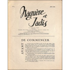 NAGUÈRE ET JADIS |Premier Numéro 2