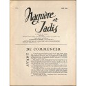 NAGUÈRE ET JADIS |Premier Numéro