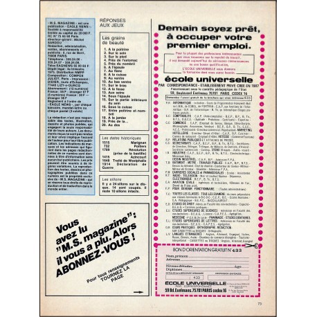 M.S Magazine |Premier Numéro