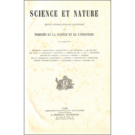 Science et Nature |Premier Numéro