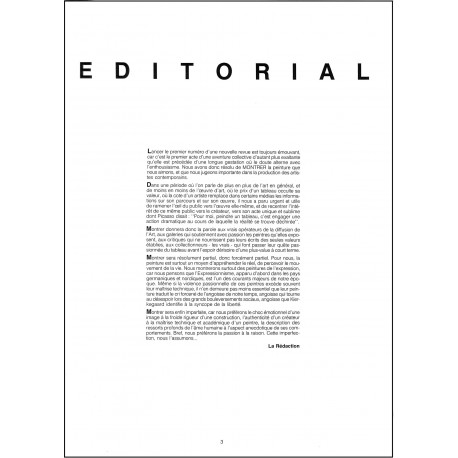 MONTRER |Premier Numéro