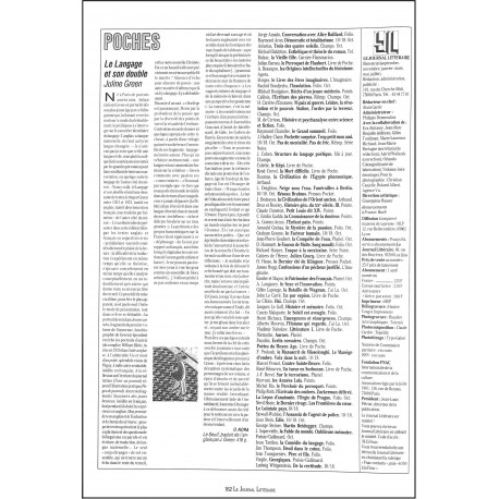 Le Journal Littéraire |Premier Numéro