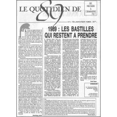 LE QUOTIDIEN DE 89 |Premier Numéro