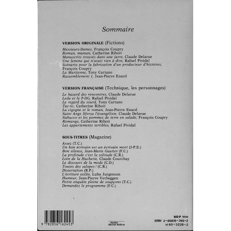 Roman |Premier Numéro