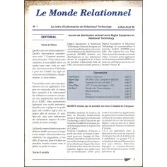 Le Monde Relationnel |Premier Numéro