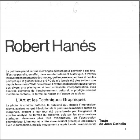 Peinture d'aujourd'hui |Premier Numéro