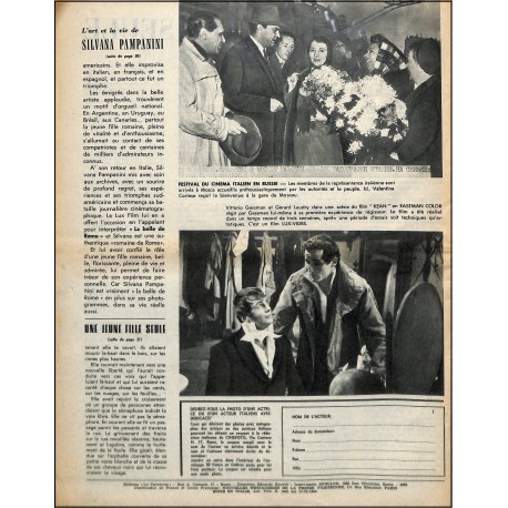 Roman film |Premier Numéro