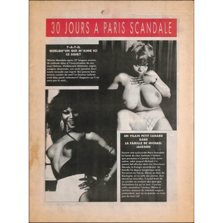 PARIS SCANDALE |Premier Numéro