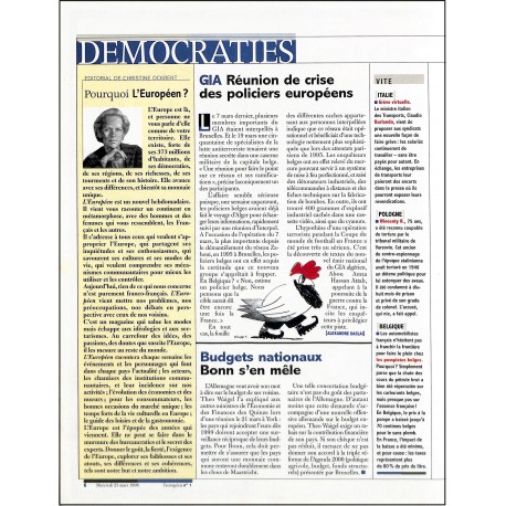 L'EUROPÉEN |Premier Numéro