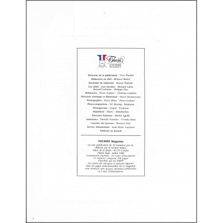 THURIÈS Magazine |Premier Numéro