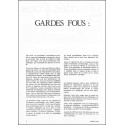 Gardes Fous |Premier Numéro
