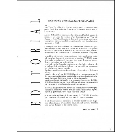 THURIÈS Magazine |Premier Numéro