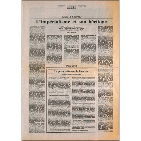 LIBER |Premier Numéro