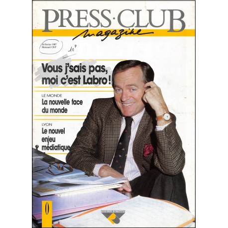 PRESS CLUB magazine |Premier Numéro