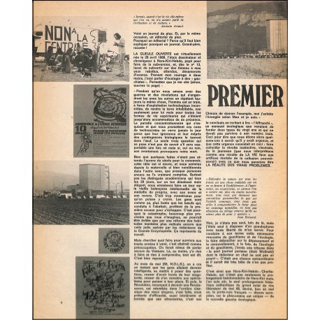 La gueule ouverte |Premier Numéro