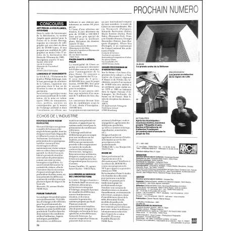 Le Moniteur Architecture |Premier Numéro