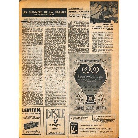 Point de Vue |Premier Numéro