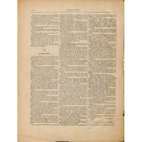 Le Bon Journal |Premier Numéro